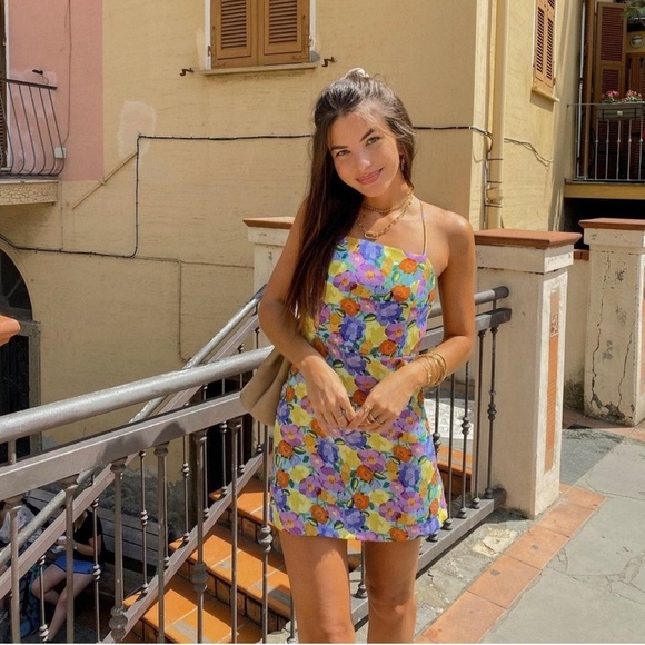 Zara SS Blogger’s Favourite Floral Romper • XXL XL - Picture 9 of 16